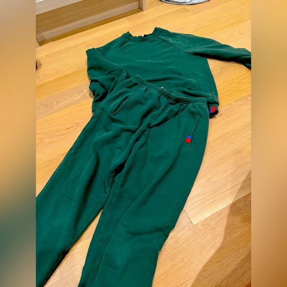 Kule Green Sweat Set - Picture 1 of 5